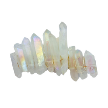 Load image into Gallery viewer, Angel Quartz Essential Crystal Hair Clip
