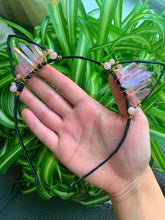 Load image into Gallery viewer, Pink Crystal Kitty Ear Headband
