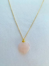 Load image into Gallery viewer, Radiate Love Rose Quartz Necklace

