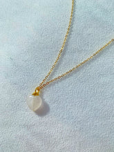Load image into Gallery viewer, Baby Cupid Rose Quartz Necklace
